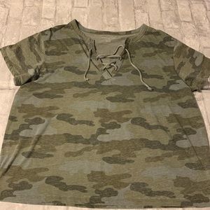 American Eagle Camo Tee